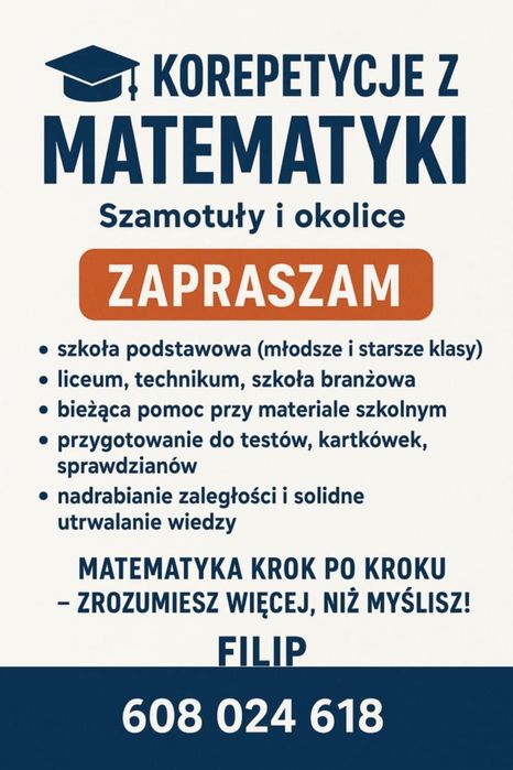 Korepetycje z matematyki