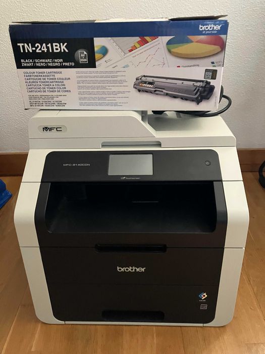 Iprressora Brother Laser + toner preto novo