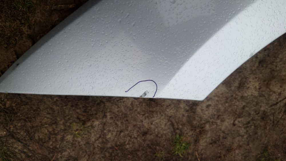 BMW e87 e81 błotnik lewy przód titansilber