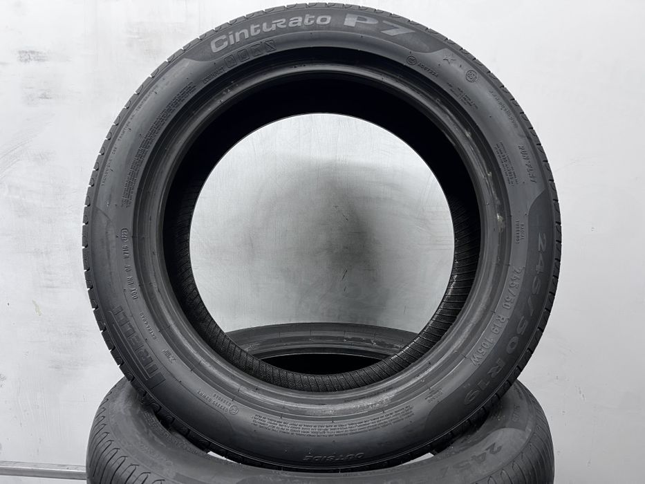 2шт літо 245/50/R19 2023р Pirelli Cinturato P7 RUNFLAT