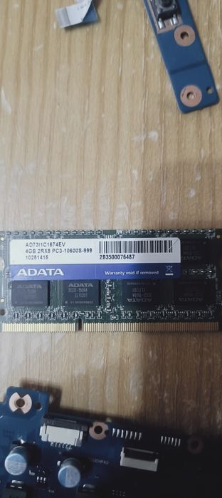 PC portátil Samsung RV720 (componentes)