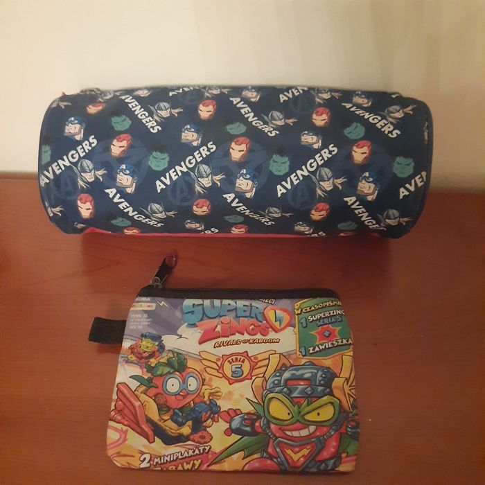 Estojos e carteira Avengers