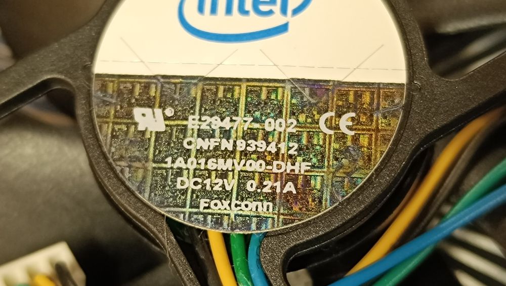 Dissipador Cooler Intel