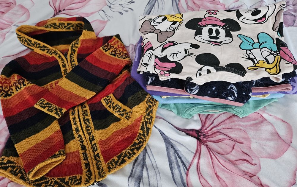 Bluzy dla dziewczynki 6 szt