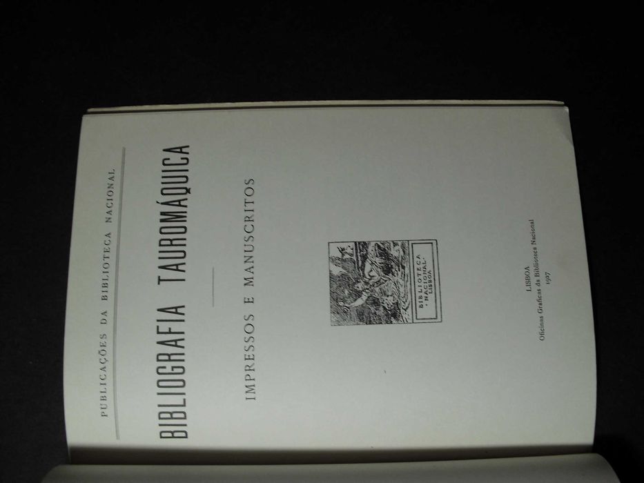 Bibliografia Tauromática-Impressos e Manuscritos