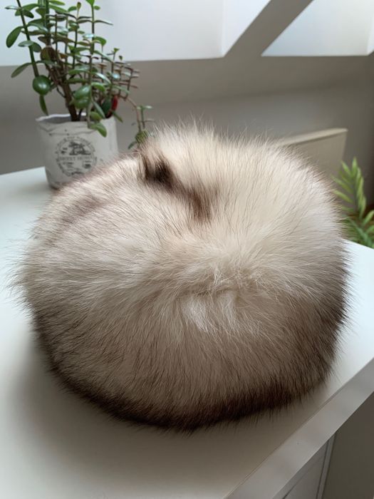 Czapka ze srebrnego lisa