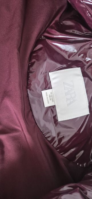 Zara pikowana kamizelka z połyskiem  156