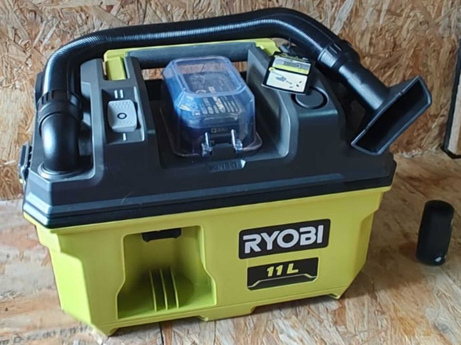Odkurzacz akumulatorowy bezprzewodowy warsztatowy RYOBI 18V b/ aku CPK