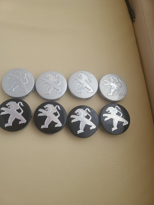 Ковпачки дисків оригінал  Peugeot 60mm