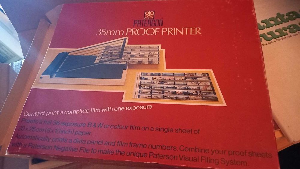 Paterson 35mm Proof Printer - Impressor Folhas de CPaterson 35mm Proof Printer - Impressor Folhas de Contacto