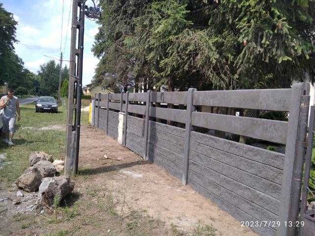 Ogrodzenia betonowe Ciszewski Dachowa
