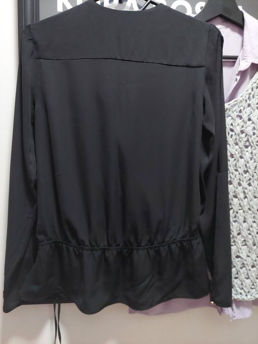 Czarna, elegancka, wieczorowa bluzka #new