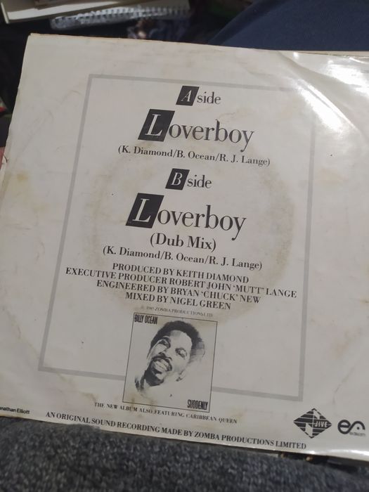 Billy ocean loverboy disco vinil -portes correio grátis incluídos