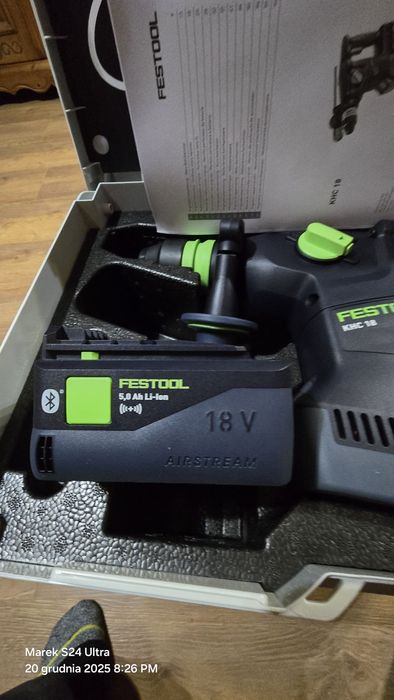 Młotowiertarka Festool KHC 18 5,0 EBI PLUS