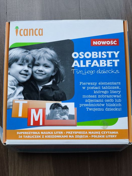 Osobisty Alfabet Canca tabliczki do nauki