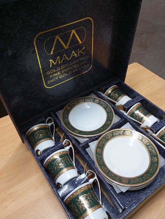 Serviço chávena de café