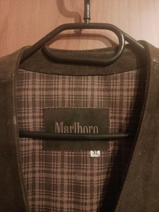 Kamizelka skórzana Marlboro