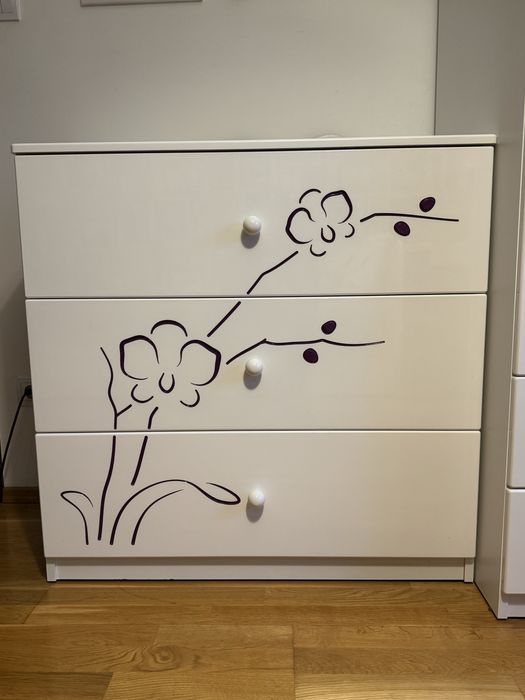 Meble białe Meblik Orchidea Violet