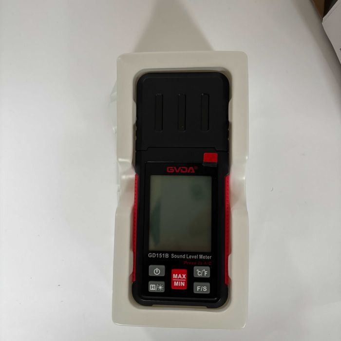 Miernik Poziomu Dźwięku 3w1 | Decybelomierz z Termometrem