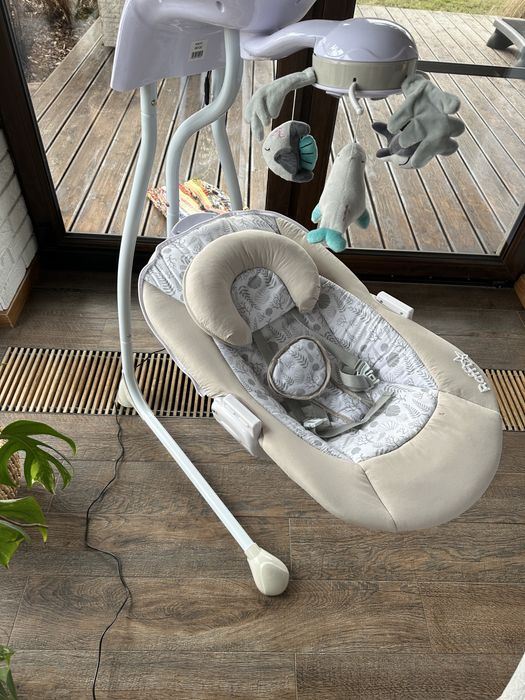 Huśtawka elektryczna Caretero Raffi Beige