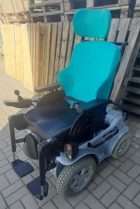 Wózek inwalidzki Invacare G50 Duży mocny na zewnątrz sprawny kompletny