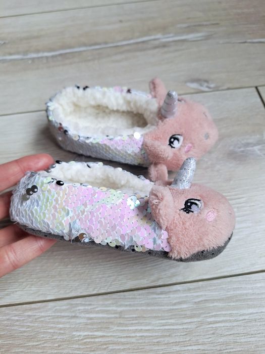 Тапочки кімнатні теплі на дівчинку 15-15.5 см