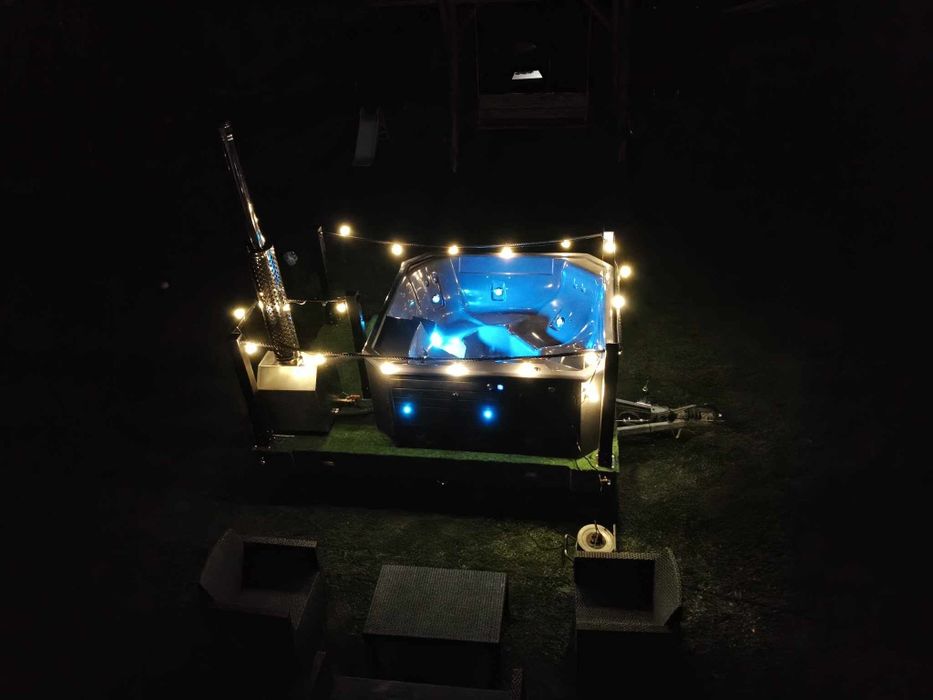 Wynajem Mobilna Balia Jacuzzi Baligród Polańczyk Lesko