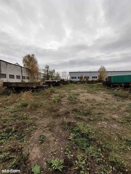 Działka przemysłowa 2100m ustronna, uzbrojona, ogrodzona