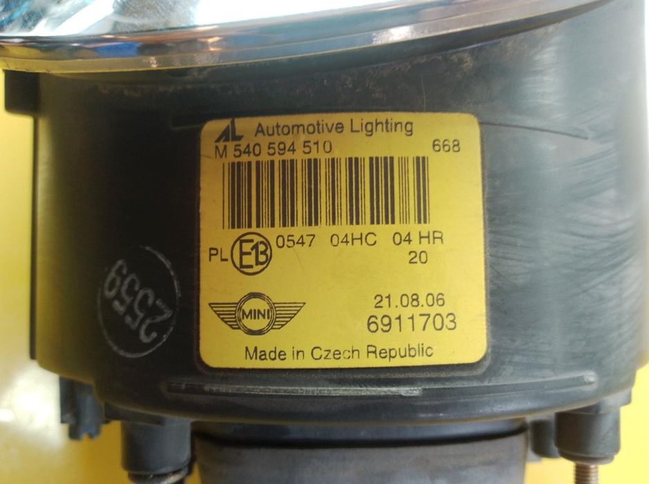 farol esquerdo BMW mini R50R53
