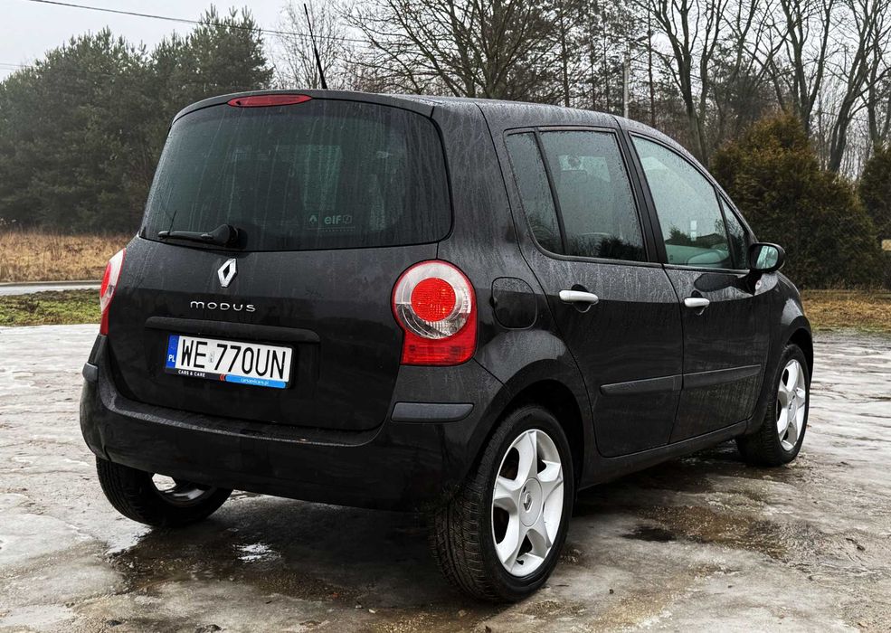 Modus II wł, bezwypadkowy, 100% ori lakier, 1.5dci 85KM - 4,0l/100km