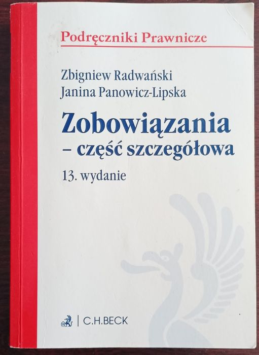 Zobowiązania - część szczegółowa