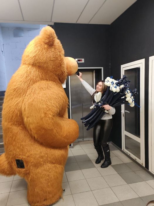 Привітання від ведмедика та банди плюс подарунок Харків та область