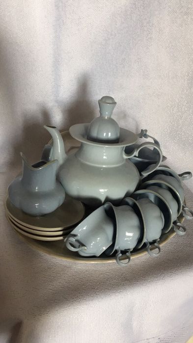 Кофейный сервиз с молочником. Раритет.