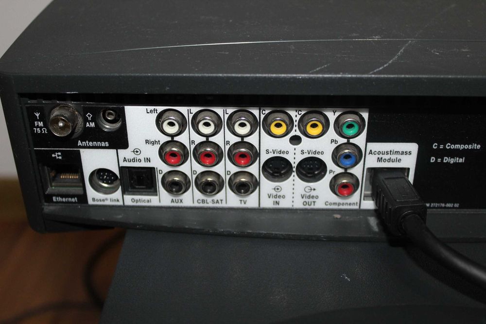 BOSE AV3-2-1 II zestaw dvd cd subwoofer 2 głośniki Pilot Wysyłka