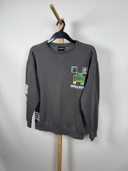 Minecraft szara bluza dziecięca 13-14 Y