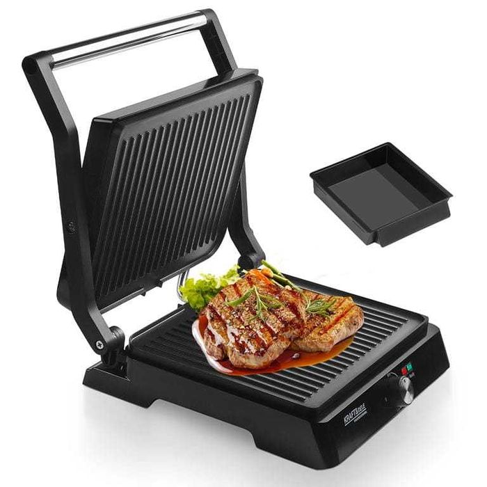 GRILL ELEKTRYCZNY 2400W  Do Kanapek PANINI Opiekacz Toster Mocny