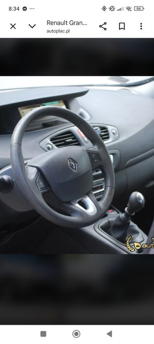 Renault grand scenic 7 osobowy