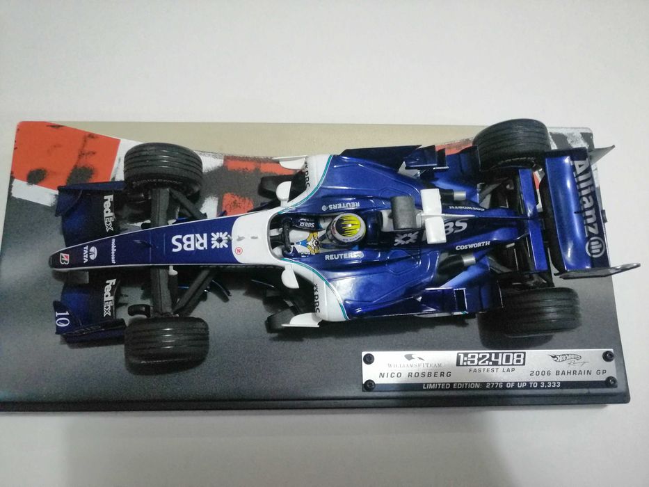 Williams Cosworth FW28 #10 Nico Rosberg Fastest Lap 1.32 – 1/18 Scale64729613057923123