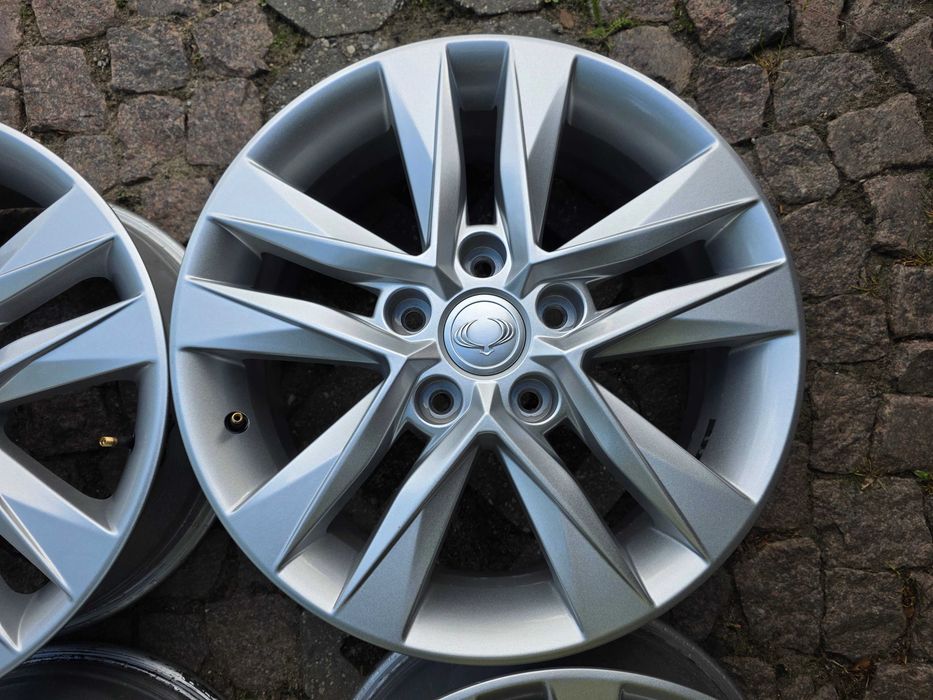 Oryginalne felgi aluminiowe z czujnikami SsangYong KGM REXTON 18" 5x130 ET 43 MUSSO j. NOWE
