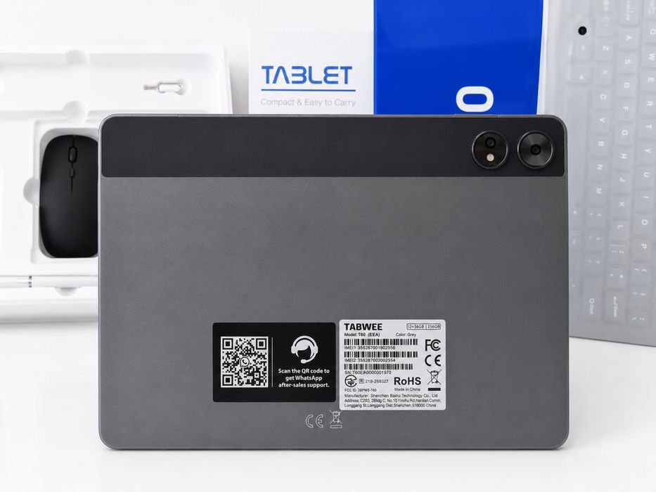 Новий Планшет TABWEE T60 12.2” 12+36 ГБ / 256 ГБ Android 15 (з клавіатурою, мишею, стилусом та чохлом)