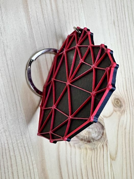 Porta chaves coração