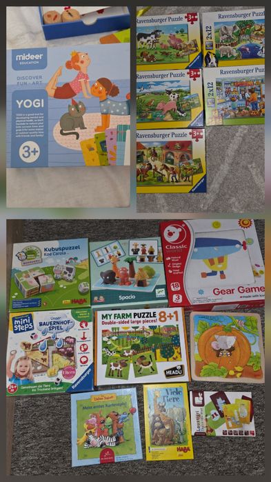 Дитячі настільні ігри , пазли відомих брендів