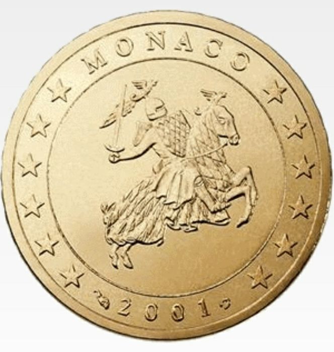 Moedas  euro Monaco