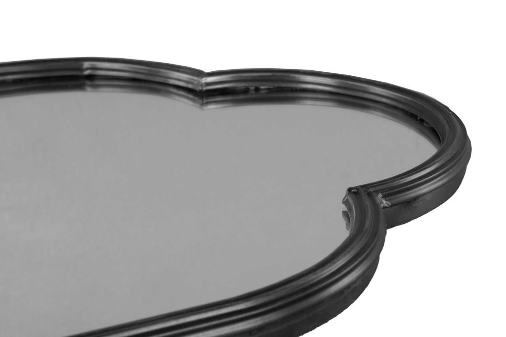 Lustro w metalowej czarnej ramie 45x111cm. 13821