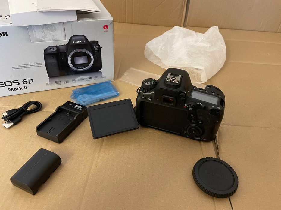 Canon EOS 6D mark II Body Nowa Migawka Gwarancja !