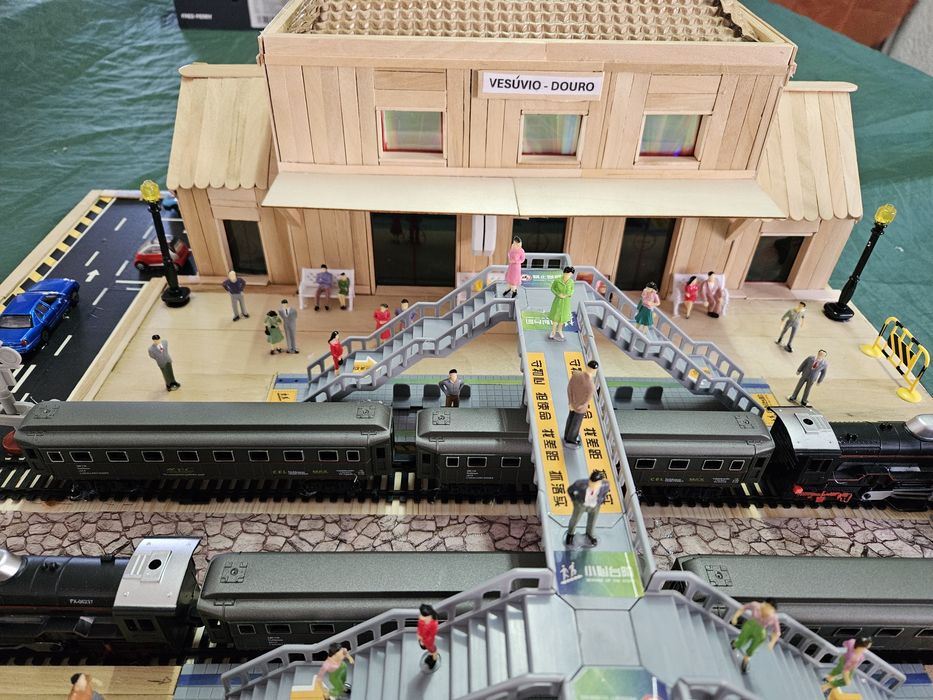Maquete de comboios