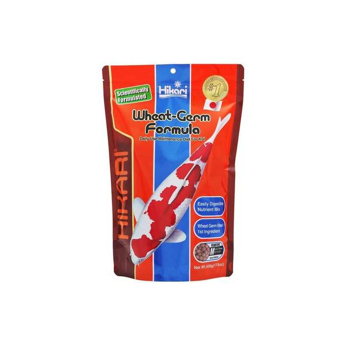 Comida para carpas e outros peixes de lago Wheat-Germ Medium - HIKARI