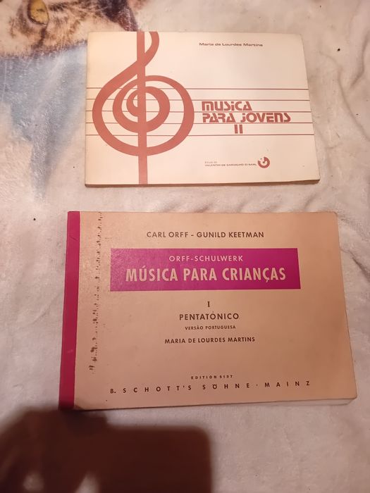 Set of 2 Vintage Musical Books: Music for Youth/Children