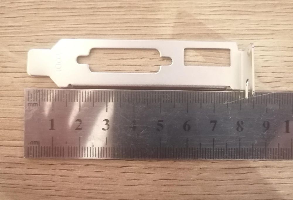 Śledź low profile HDMI/DP + DVI