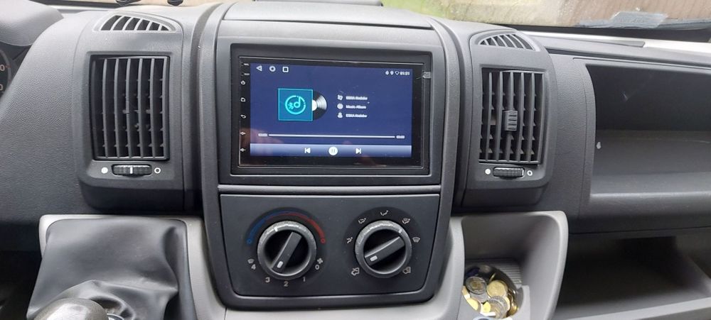 Radio Android 14 4/64GB  GPS WiFi CarPlay kamera Jumper Ducato Boxer